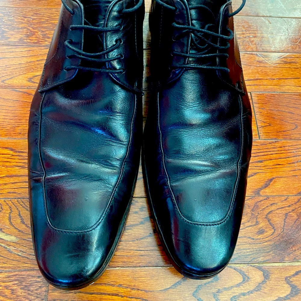 Mens Black dress shoes